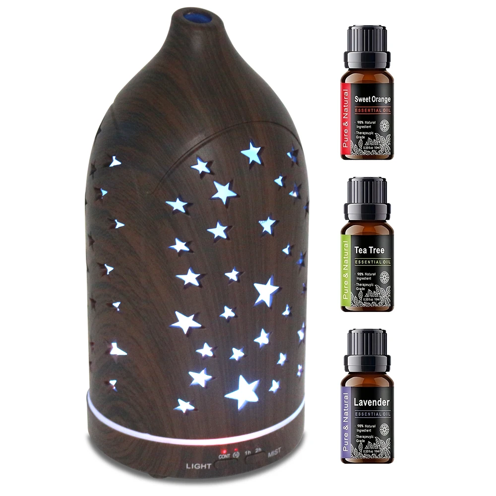 

Ultra Quiet 7-Color LED Essential Oil Diffuser BPA-Free for Home Office Aromatherapy Relaxation Humidifier