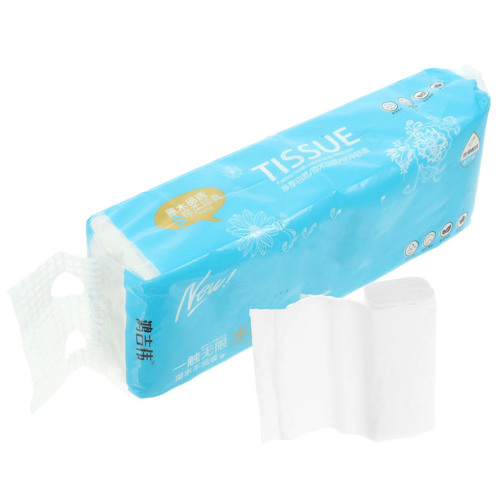 

12 Rolls Bathroom Tissue Paper Toilet Paper For Home Premium Quality Strong Absorbent Toilet Roll Home Office Hotel