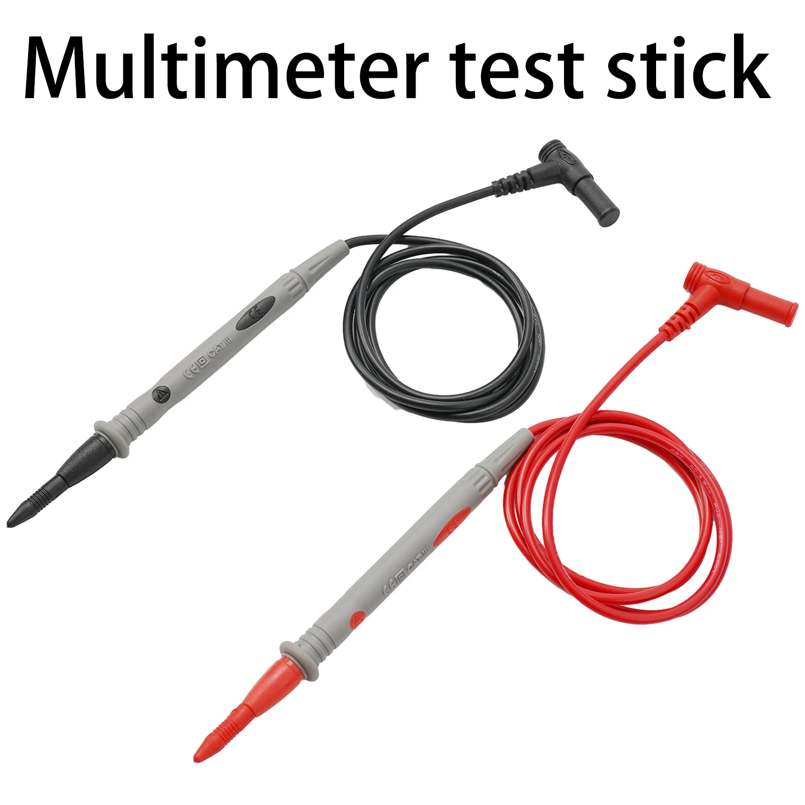 Multimeter Test Rod Meter Needle Wire Ultra Fine Needle Tester 20A Multimeter Voltmeter Test Lead Cord Test Lead Part Tool Use