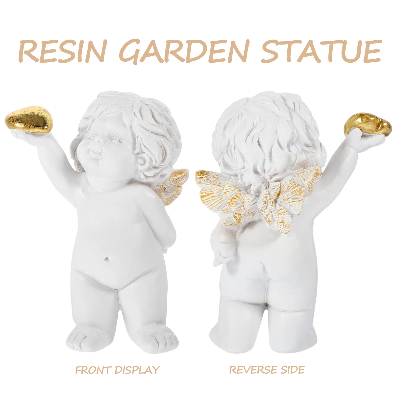 

Small Resin Statue Cute Home Angel Statue Tabletop Decoration For Home Desk Shelf Bedroom Bookshelf Mini Craft Ornament