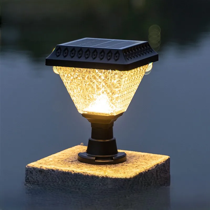 

CHAOYIDIAN Solar Post Light IP65 Waterproof Outdoor Garden Lamp Remote Control Pillar/Wall/Ground Light Solar LED Light