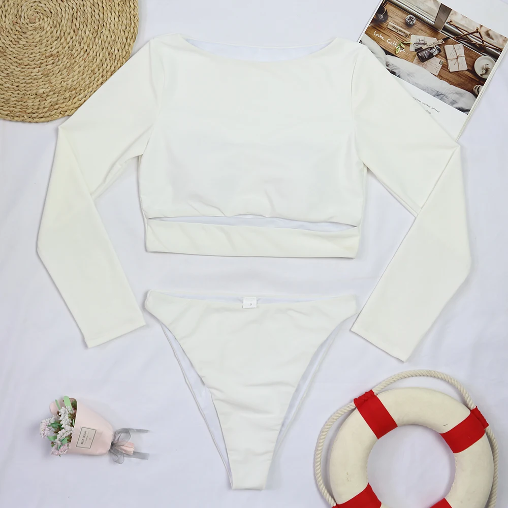 Traje de Baño Deportivo Push-Up para Mujer 2026, Sexy Bikini Brasileño Negro, Conjunto de Bikini Sólido para Playa