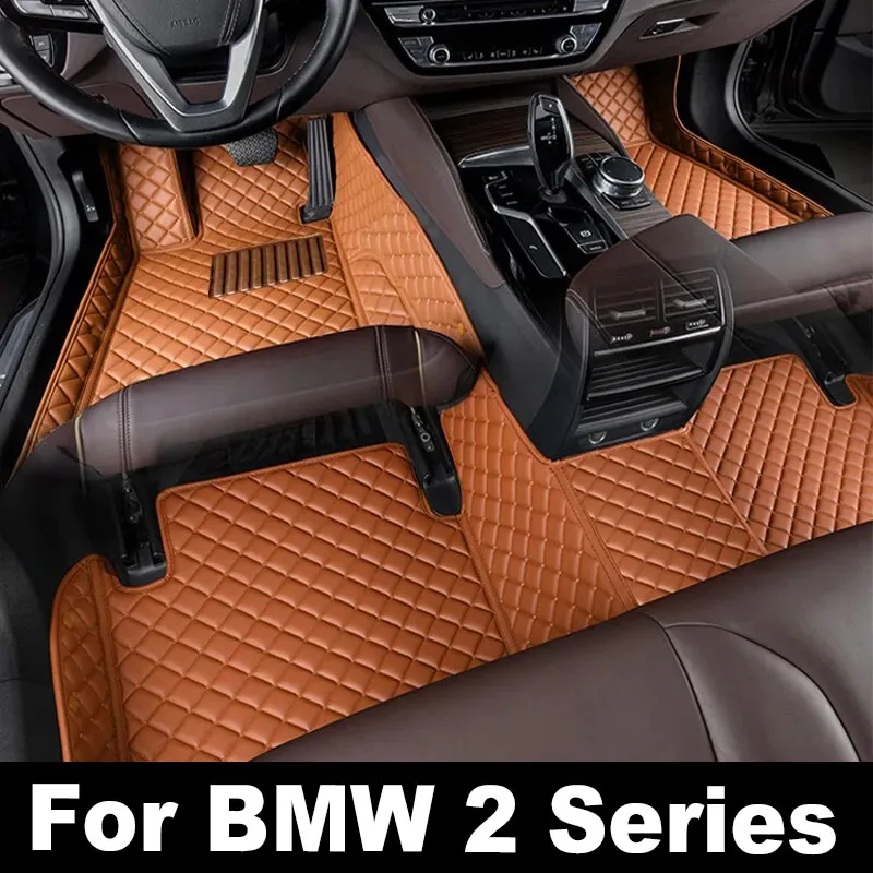 Car Floor Mats For BMW 2 Series Gran Tourer 216i 218i 220i 225i 225xe 216d 218d 220d 2014 2015 2016 2017 2018 2019 2020 Interior