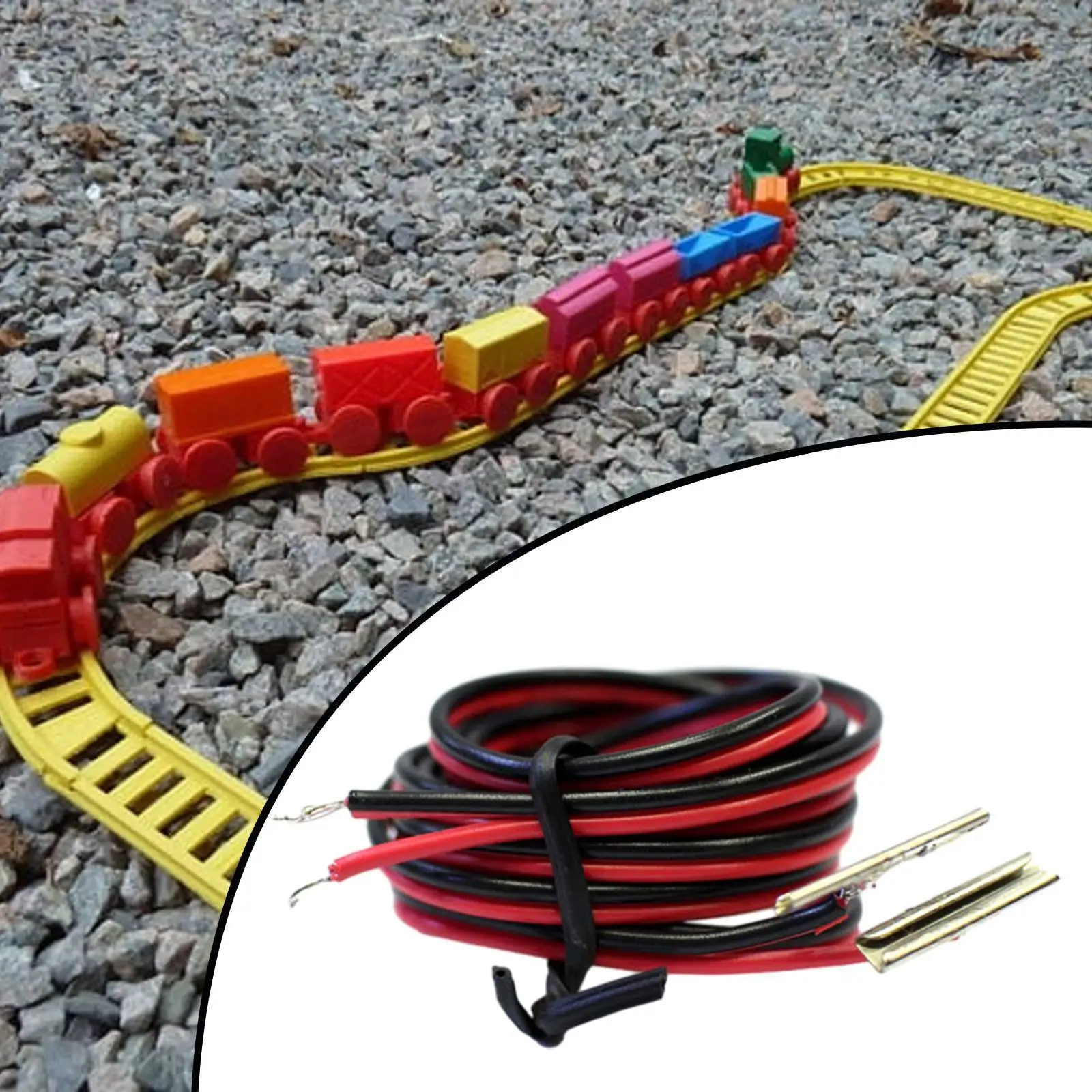 

2 Pieces Model Trains HO Scale Rail Joiners Track Joint Accessory Modified for