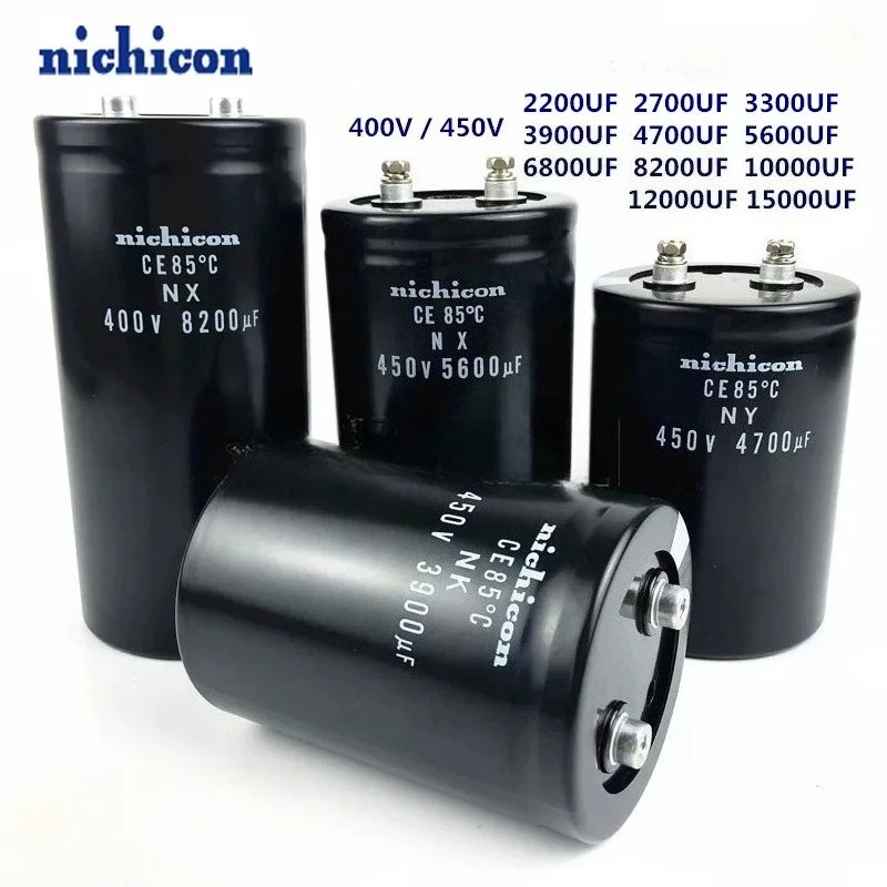 400V2200UF 3300UF New Nichicon 450V4700UF 6800UF Aluminum Electrolytic Capacitor