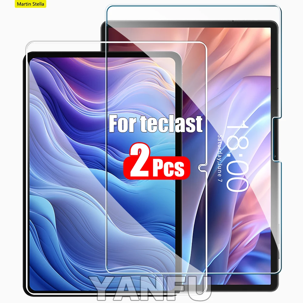 

Защитная пленка из закаленного стекла для Teclast T50 Pro T65 Max T60 M50 Pro HD P30t Air P30s P85t, 2 шт., аксессуары Teclast Fi