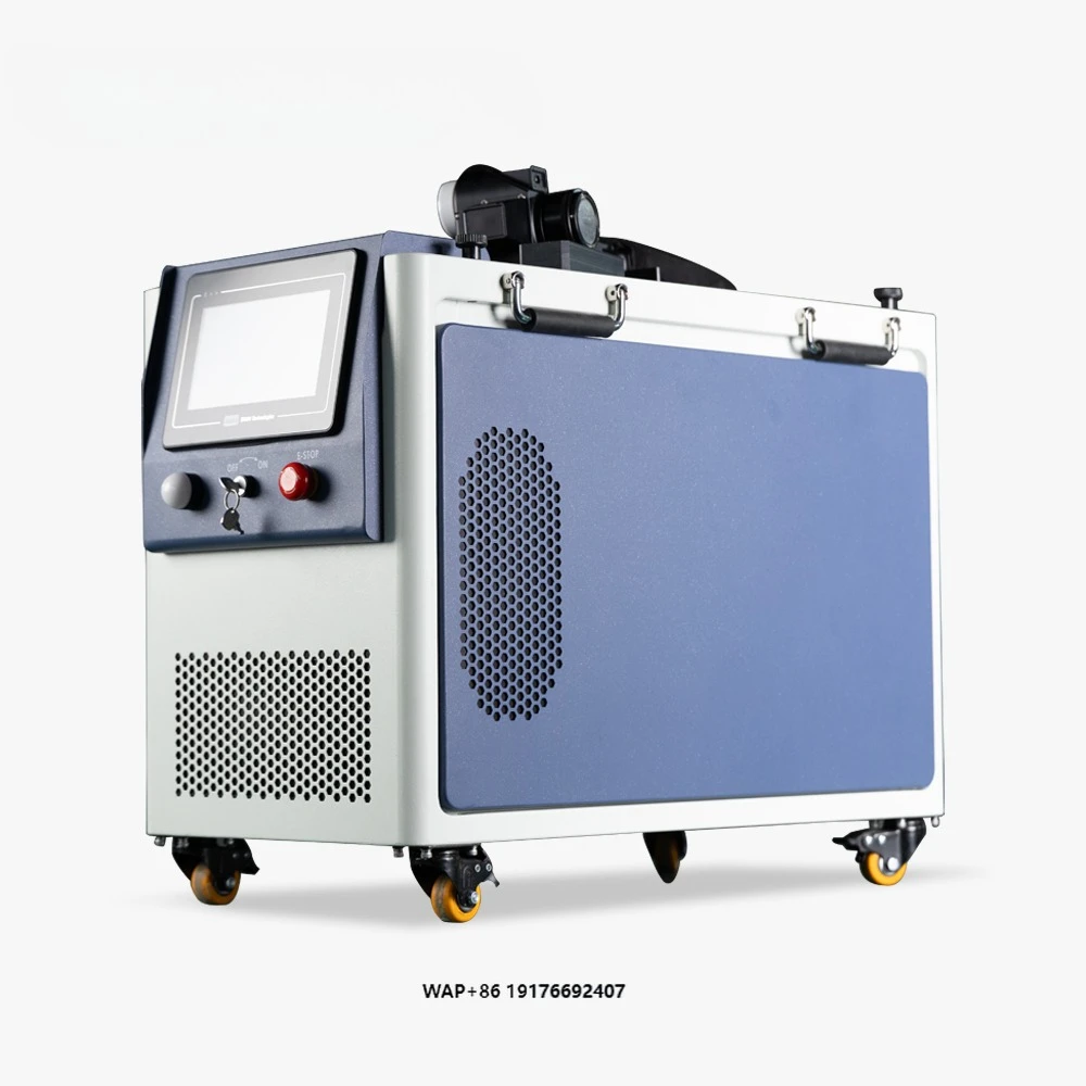 Portable 500W Pulse Fiber Cleaning Machine Handheld Device for Rust Removal New Condition Equipment Part