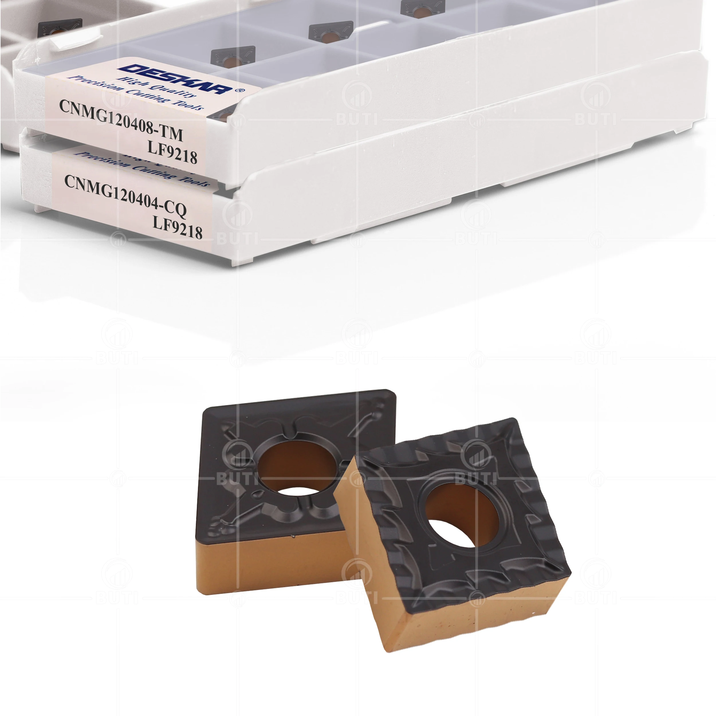 Imagem -03 - Deskar 100 Original Cnmg120404 Cnmg120408 Cnmg120412 tm cq Lf9218 Torno Ferramentas de Torneamento Carboneto Insere Lâminas de Corte para Aço
