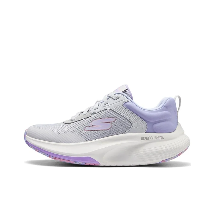 Skechers GO WALK Ma Low top Running Shoes Women's Gray Purple 125055-GYLV