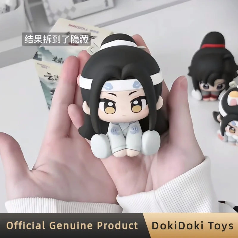 Genuine Mo Dao Zu Shi Yunshen Yimeng Series Blind Box Sitting Figurine Doll Anime Peripheral Collect Desktop Ornament Toys Gift view 5