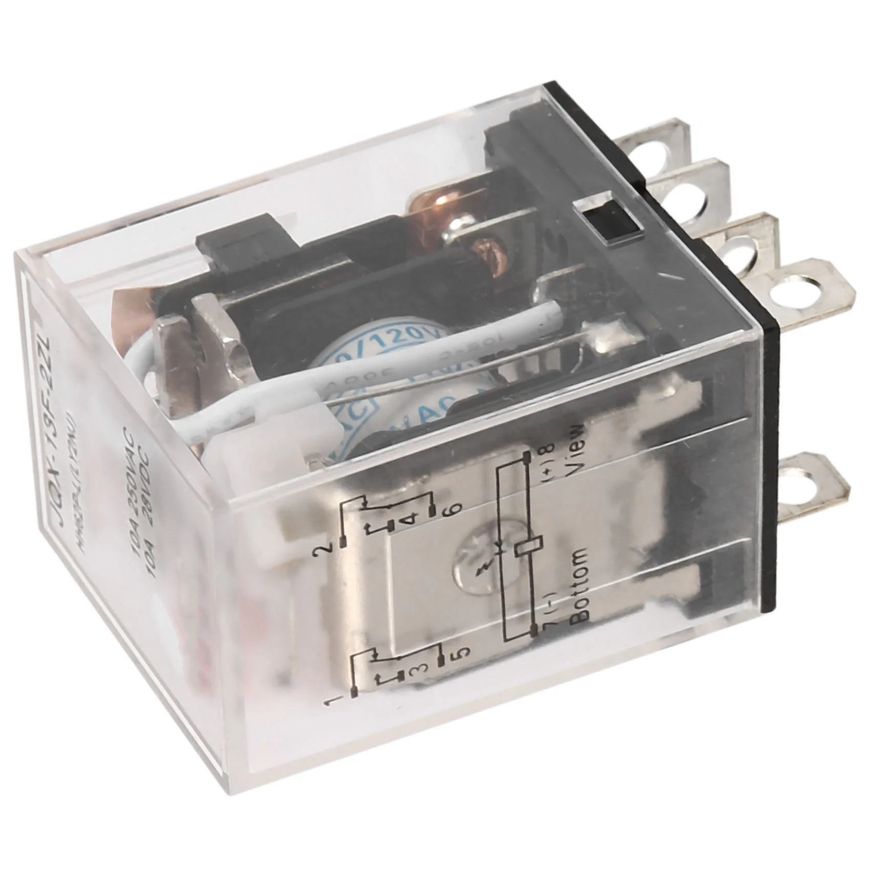 A77I JQX-13FL AC 110V Coil DPDT 8-Pin 8P Relay Daya Elektromagnetik