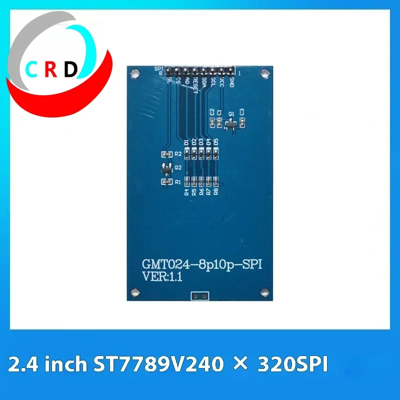 Chanruida 2.4 inch TFT LCD LCD module 240x320 full color ST7789 small screen SPI arduino display  lcd display  oled  monitor