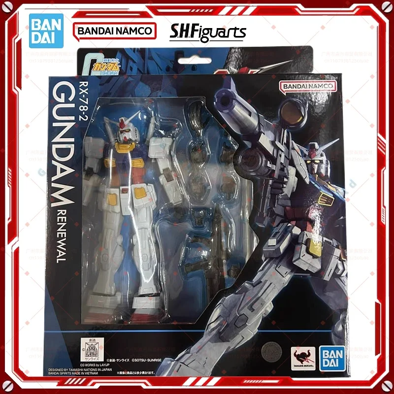 

В наличии: Оригинальный сборный набор Bandai Gundam Universe Model Kit GU RX-78-2 Gundam Renewal, коллекционная фигурка из аниме, готовая модель-игрушка