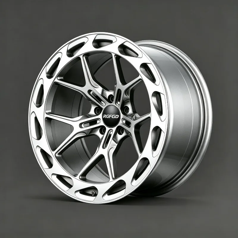 【2026】Hollow Outer Ring Multi Spoke Forged Wheels 17 22 Inch Two Tone Custom Alloy Rims For Passenger Car Sport Tuning