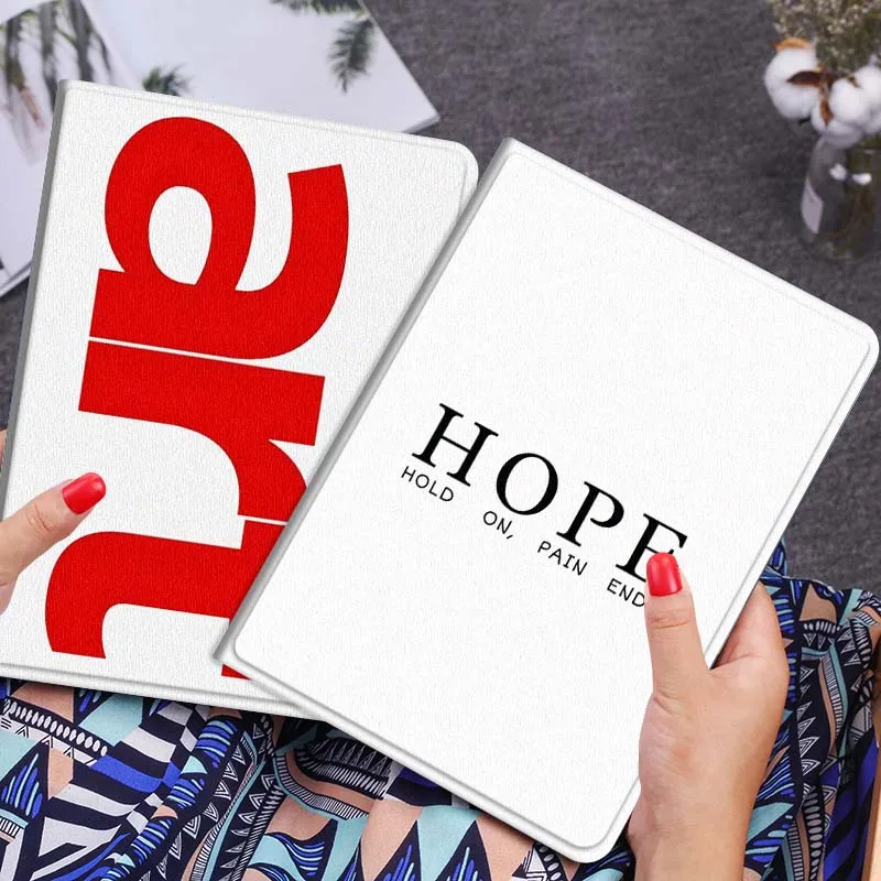 

Hope Hold On Pain Gift Tablet Case For Huawei Honor MatePad MediaPad Air 5 6 7 11 V6 V7 V8 V9 X9 X8 T10 T10s C5e T5