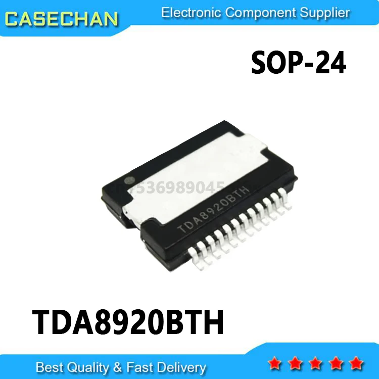 5pcs  TDA8920 TDA8920BTH TDA8920B TDA8920TH HSOP-24