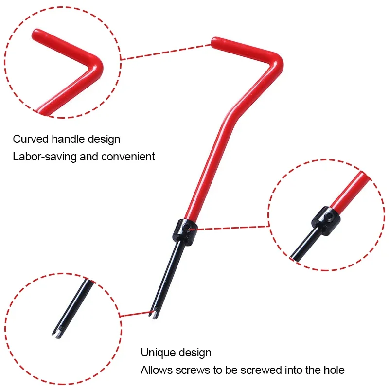 30PCS Metric Thread Repair Tool M5/M6/M8 Self Tapping Screw Sleeve Thread Inserts Inatallation Kit for Car Repair/Restore