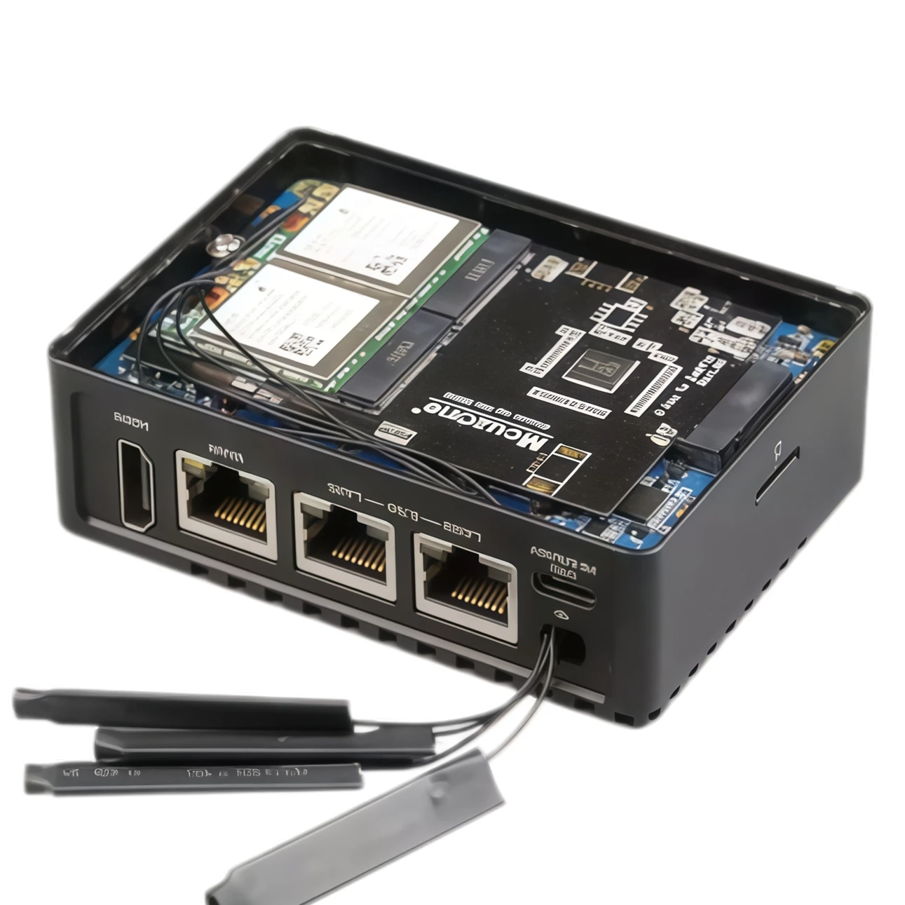 NanoPi R5S LTS 4GB RAM 64GB eM - Wifi 6 Router Openwrt บทวิจารณ์และราคา