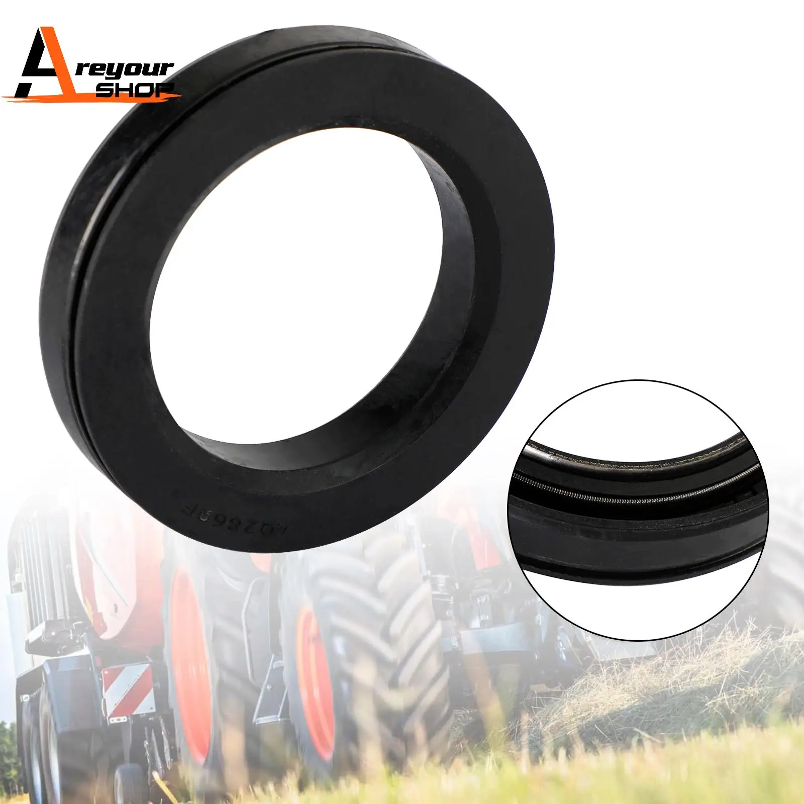 Areyourshop Front Axle Oil Seal 6A320-56220 for Kubota Tractor B7400 B7500 M5040 M7040 M5140