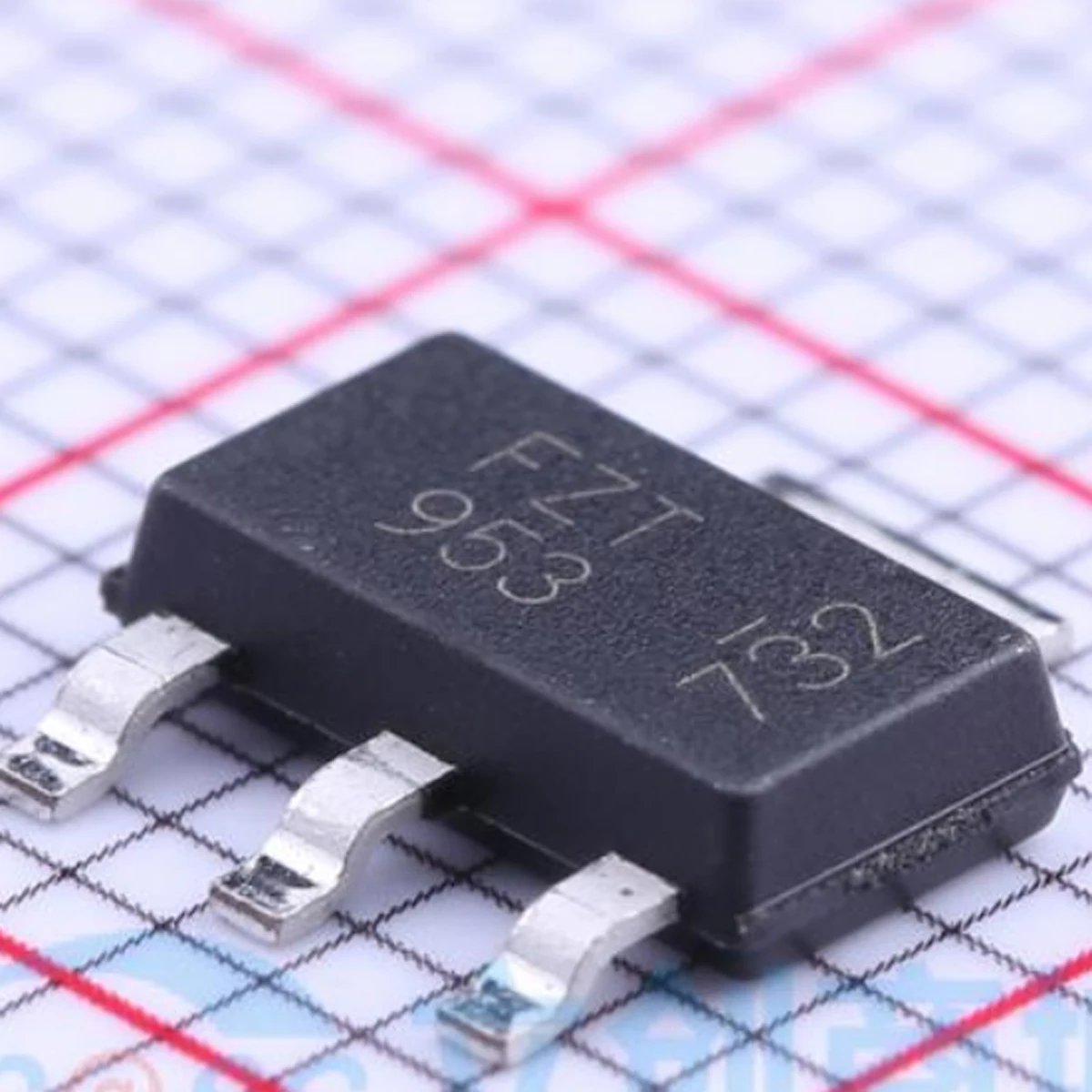 10PCS original FZT953 transistor BJT 3W 100V 5A PNP SOT-223: FZT953TA