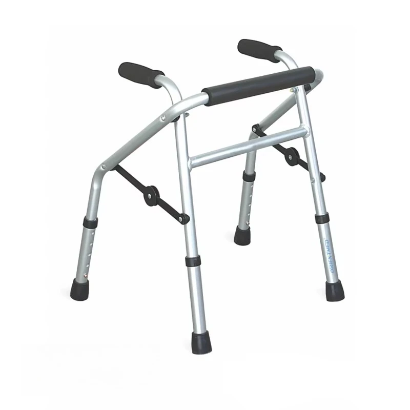 

Lightweight standing frame aluminum folding walker for the disabled