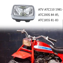Headlight Assembly For Honda ATV ATC110 1981-1982, ATC200S 84-85, ATC185S 81-83
