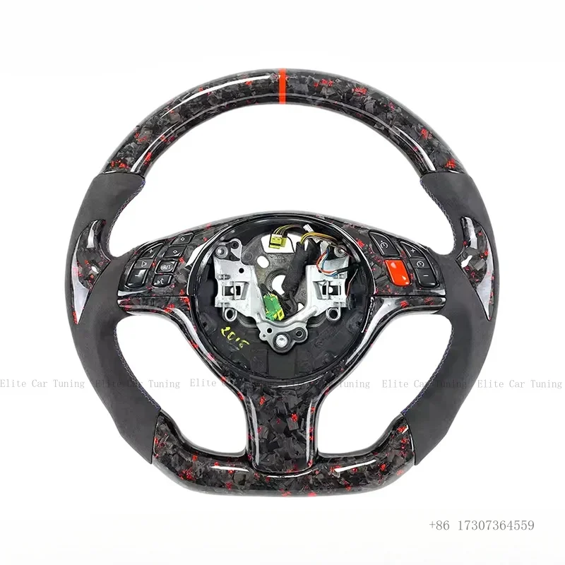 

Forged Carbon Fiber Steering Wheel for BMW E70 X6 X5 E81 E82 E87 E88 E90 E91 E92 E93 X1 E84 E71 Interior Accessories Upgrade