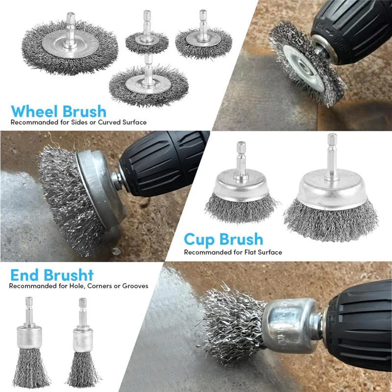 paquet-de-a95i-40-brosse-de-roue-en-fil-d'acier-au-carbone-pour-perceuse-roue-metallique-pour-perceuse-arbre-de-1-4-pouces-brosse-metallique-de-nettoyage-de-la-rouille
