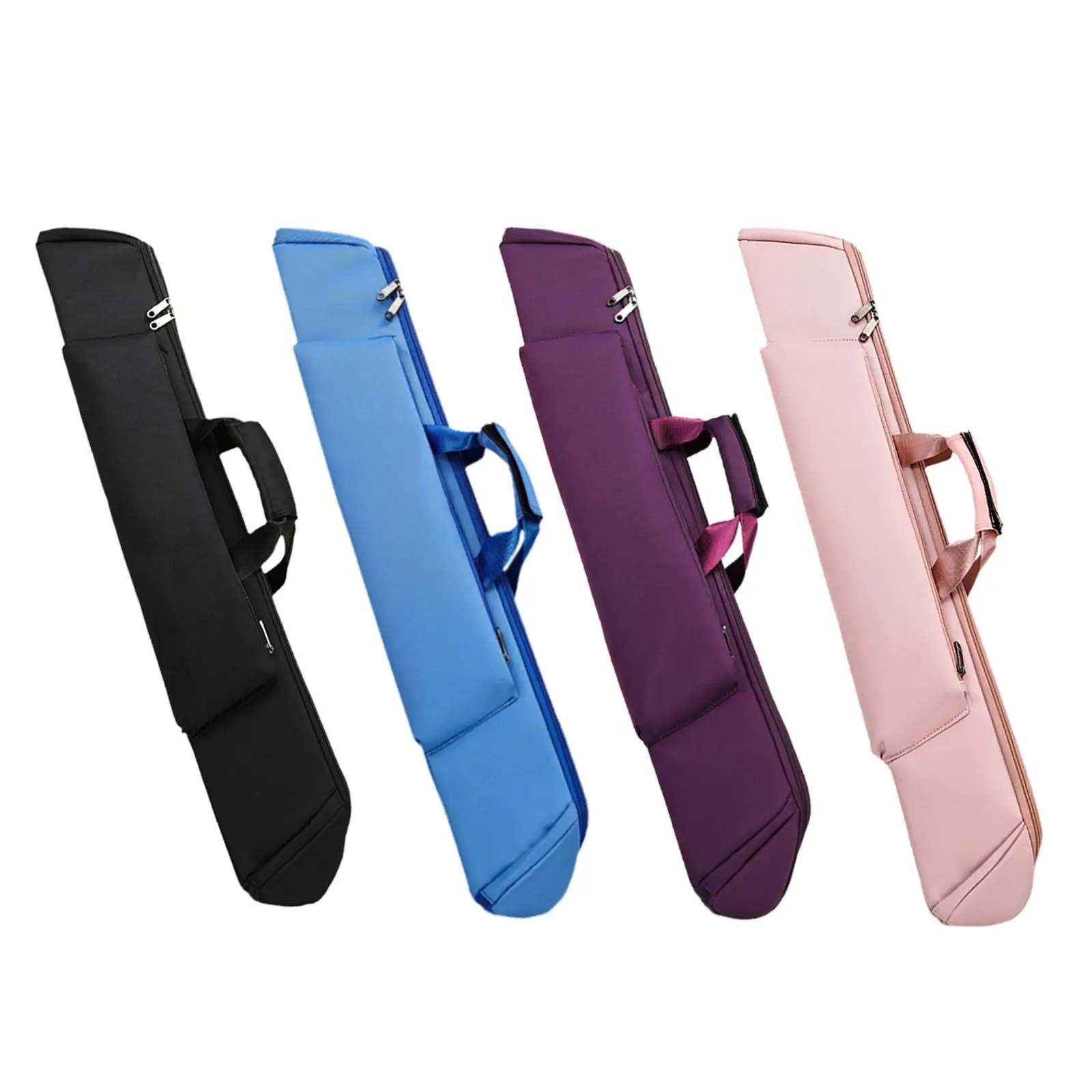 

Pool Cue Carrying Case,Soft Padded Portable Lightweight Dustproof Protective Bag,Billiard Stick Carrying Case,Pool Stick Case