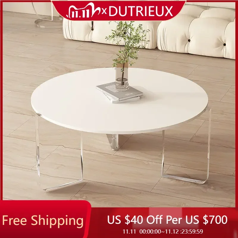 

Acrylic Sofa Table Transparent Coffee Tables Simple Tea Table Italian End Tables Creative Nesting Table Design Furniture Decor