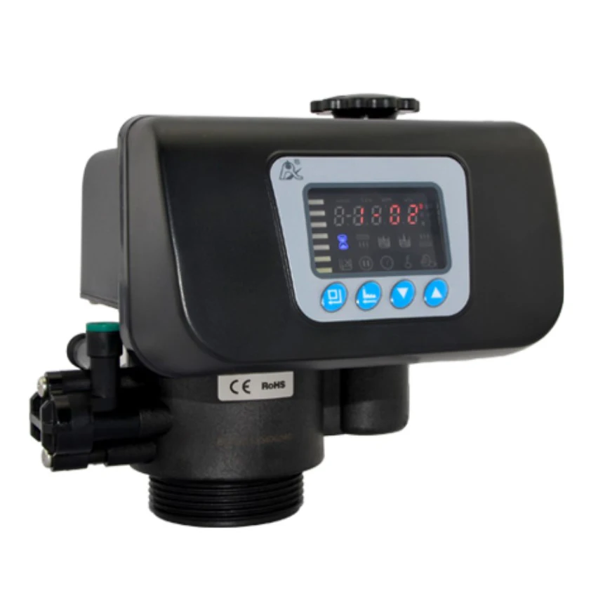 Trade Assurance Runxin Ceramic Disk LED Automatic Water Softener Valve 1'' F63B1 with Time Type