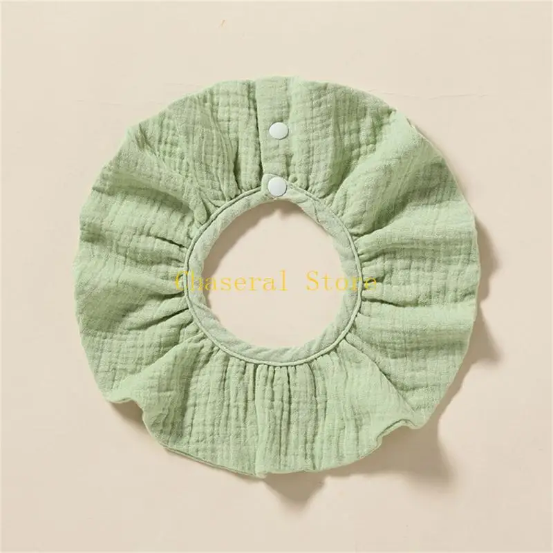 E7CE Baby śliniące się w ślinie 4-warstwowe ręcznik ślin