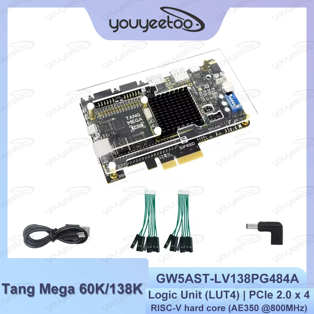 Sipeed Tang Mega 138K 60K Dock Gowin Gw5ast Risc-v FPGA Development Board