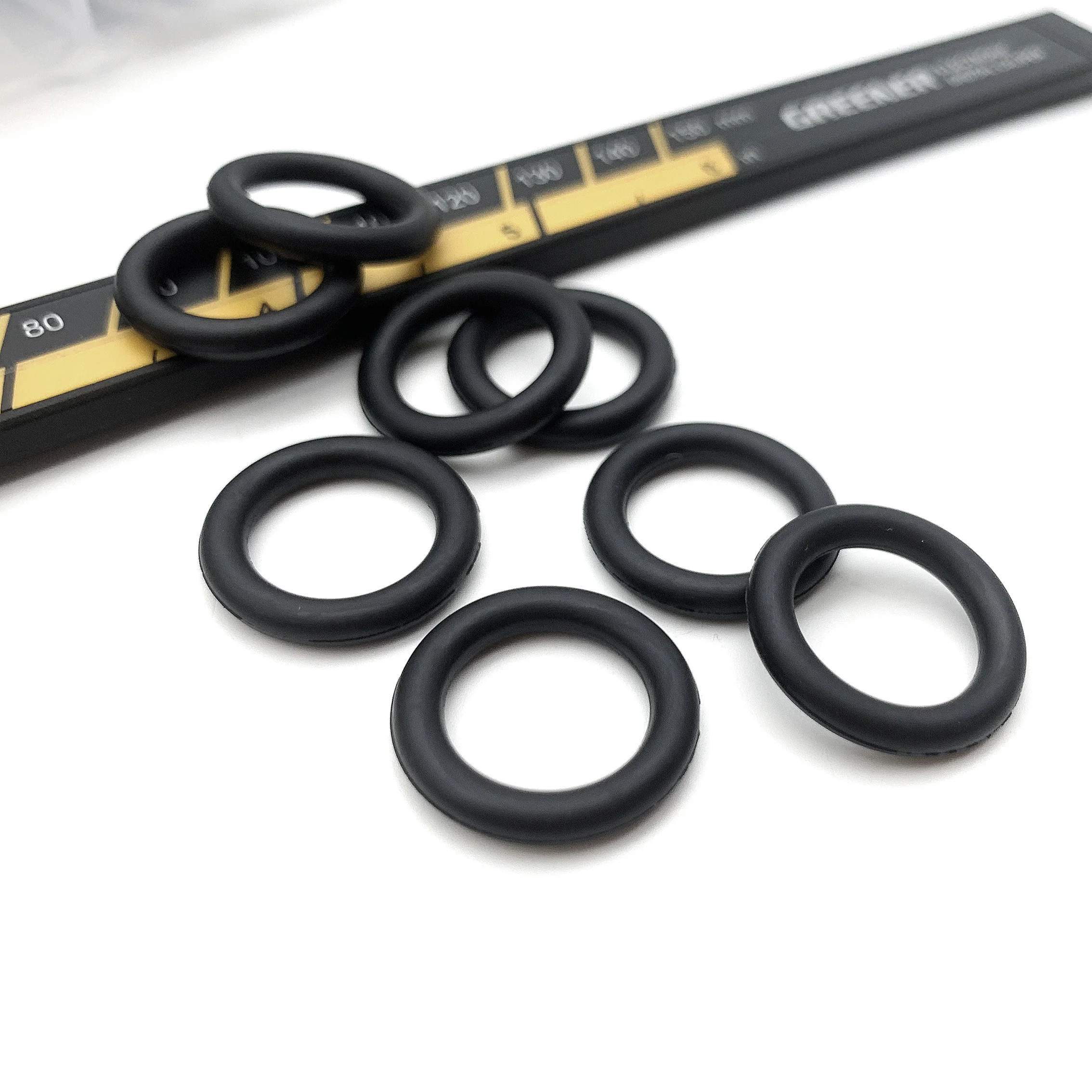 

1225Pcs Black NBR O-Ring Assortment Nitrile Rubber Seal CS 1/1.5/2/2.4/3.1/3.5mm OD 4-50mm Wear-Resistant for Plumbing Machinery