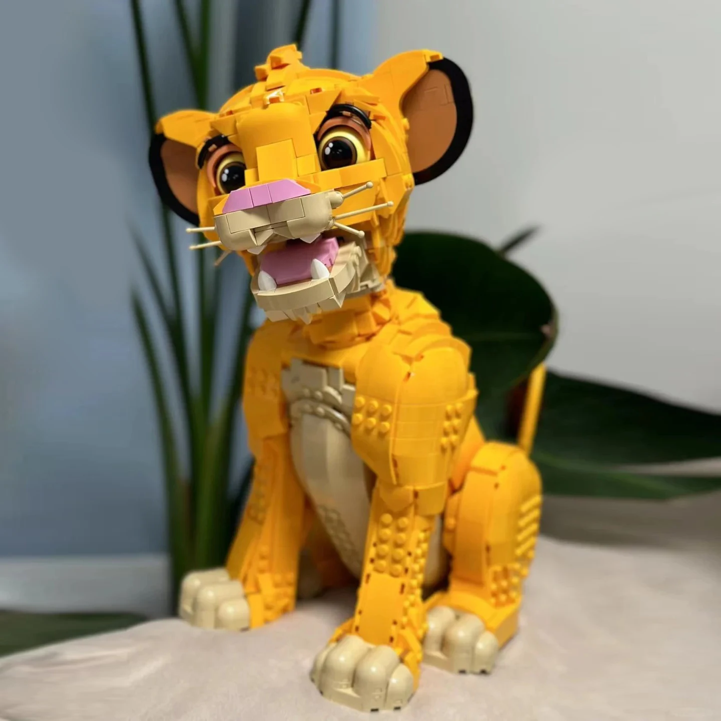 2026 un ensemble d'animaux exquis comprend 43269, 43247, 21349. Jouets en blocs de construction pour chien, chat, lion, parfaits pour noël et anniversaire