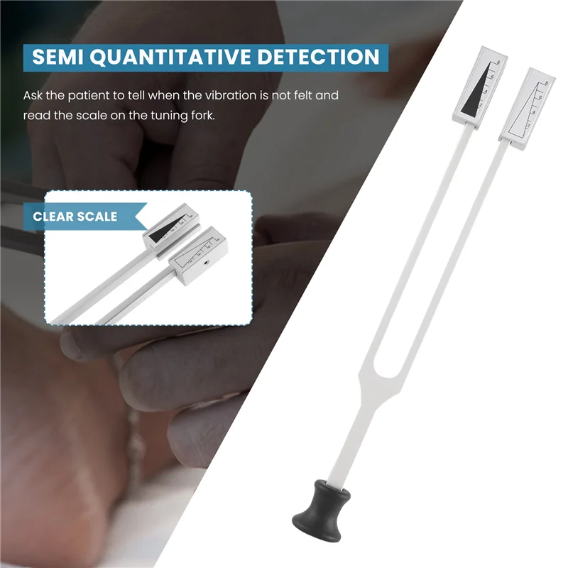 الألومنيوم ضبط الشوكة شقرا المطرقة الكرة التشخيص C64-C128 الجهاز العصبي الداخلي اختبار الشوكة الرعاية الصحية