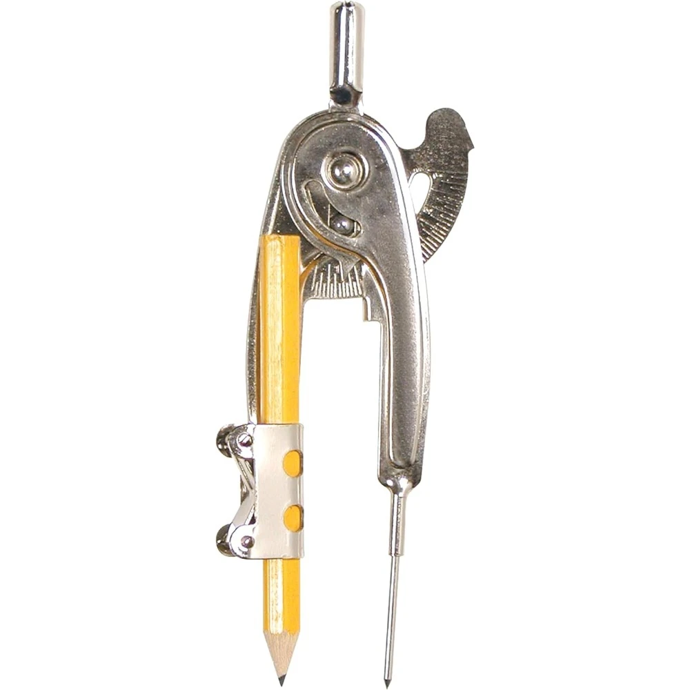 

Metal ball bearing compass