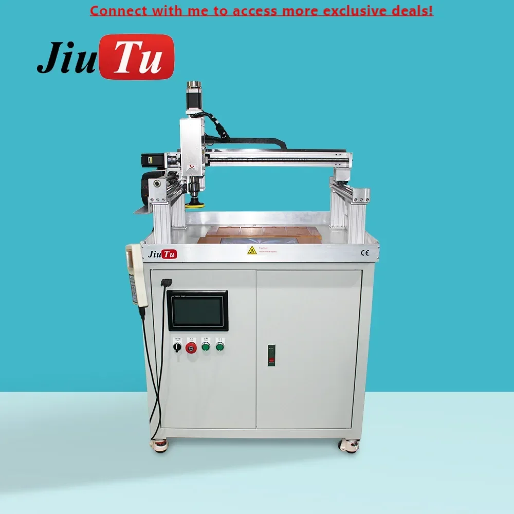 

Phone Screen Front Back Glass Scratches Removal For Mobile Phone Dry Polishing Grinding Machine