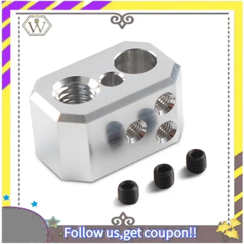 AU33-2X Trianglelab Prusa MK4 Nextruder Heaterblock Aluminum Block For The Hotend Assembly Dedicated For Printers Nextruder