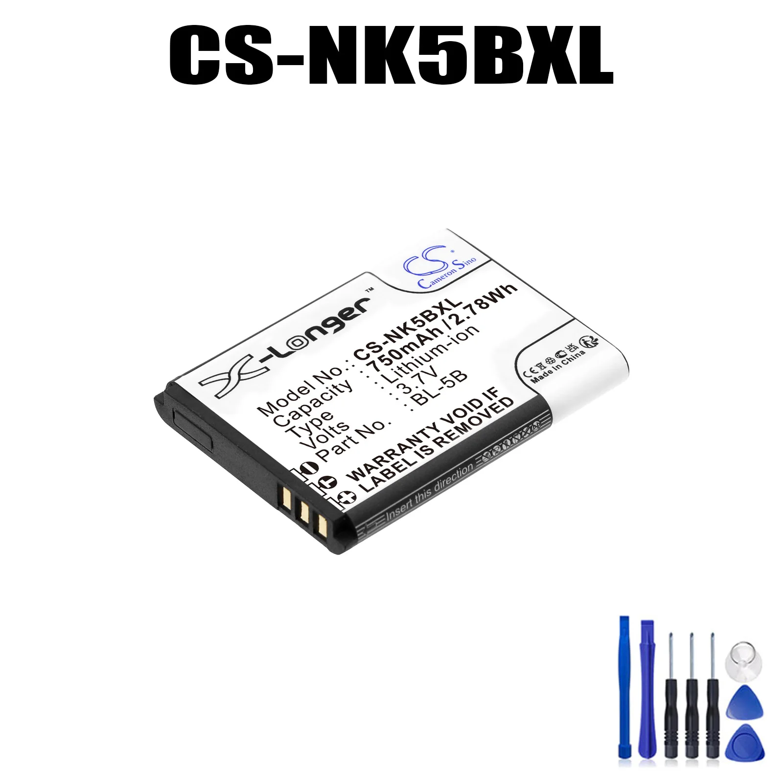 Battery For DCC 5.0  Digital Classic DCC 5.1  NOKIA 5300 XpressMusic  Nokia 2610 3220 3230 5140 5140i 5200 5300  5500 5500 Sport