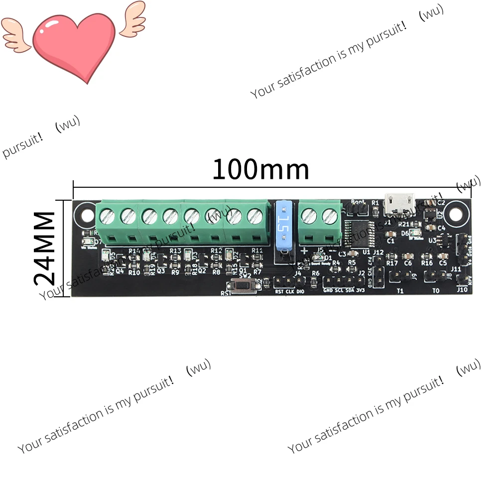 1 piece for Voron 3D printer STM32F042F6P6 MCU Klipper high quality Voron 2.4 expansion board