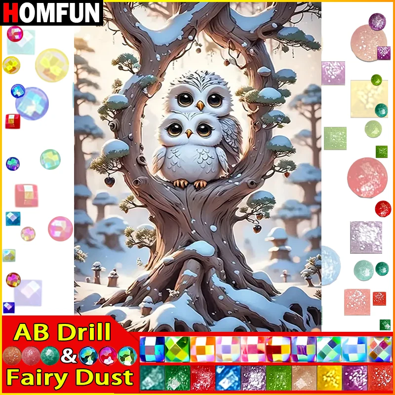 HOMFUN Fairy Dust AB Diamond Painting 