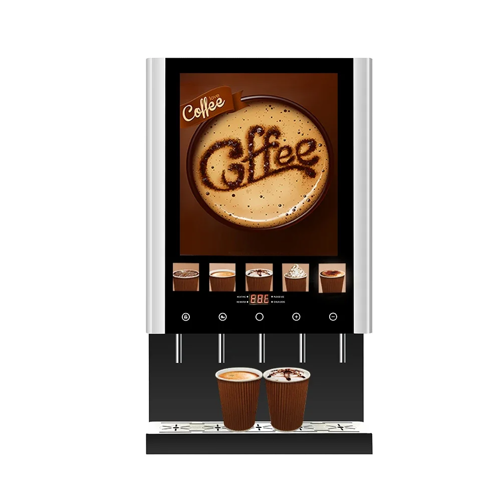 Wholesale Full Automatic Smart Commercial Operated Coffee Maker Vending Machine for Business