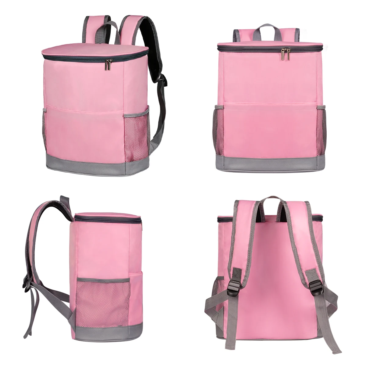 Leoparden-Reise-Kühlrucksack mit großem Fassungsvermögen, bietet Platz für 20 Dosen, auslaufsicherer Rucksack, geeignet für Strand, Camping, Picknick – Detail 1