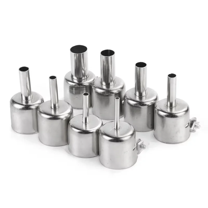 2-8pcs 850 Hot Universal Heat Gun Resisting Nozzles 82/57/60 950/52/90 Hot Air Gun Rework Soldering Welding Station Wind Mouth