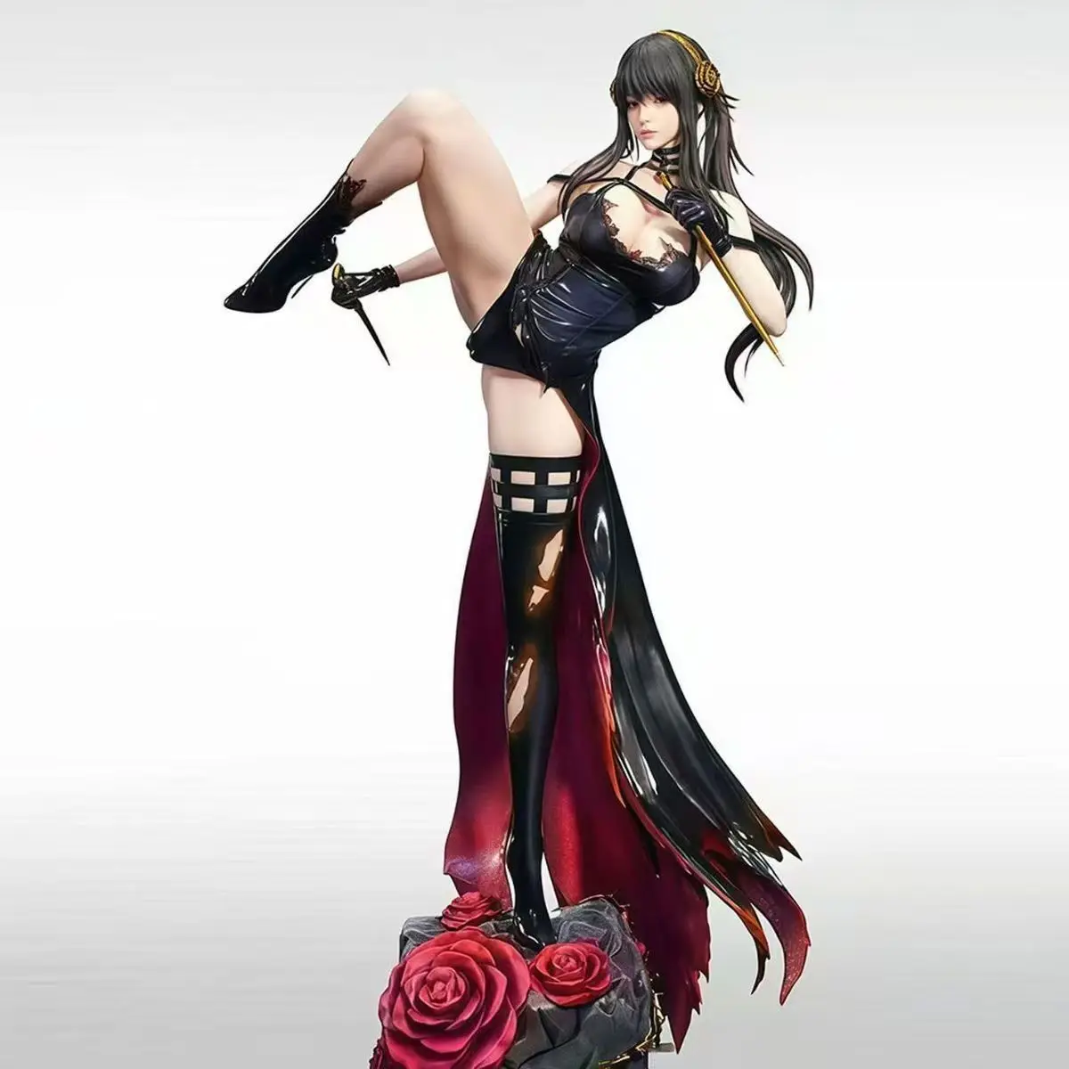 

32cm 12.5 inch Anime Yor Forge Action Figures Pvc Statue Desktop Ornamen Collection Statue Model Decoration Room Desk Toys Gifts
