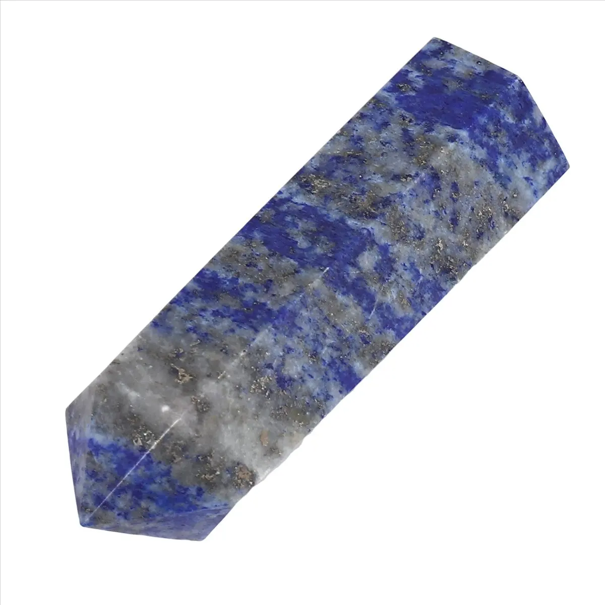 A32I Lapis Lazuli Natural Crystal Column Lapis Lazuli Crystal Column Hexagonal Column Original Stone Decoration Decoration 5-6cm
