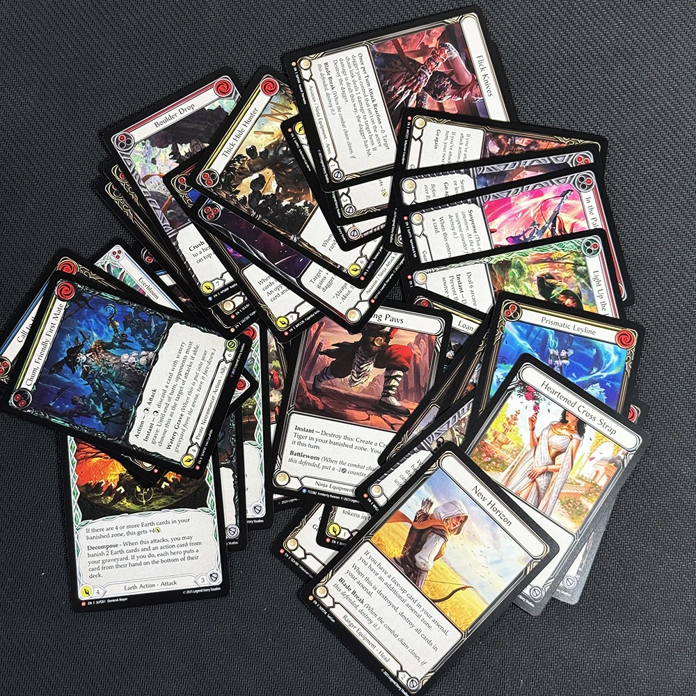 FAB Proxy بطاقات الألعاب العادية محبب عبر حزام جديد الأفق غامض الامتثال شفرة مخفية Ruudi ، جوهرة حارس نفض الغبار السكاكين #6