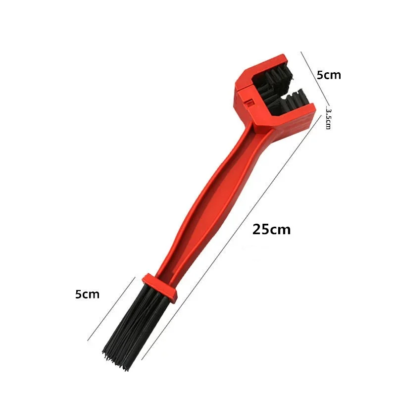 Motorcycle Chain Brush Cleaner Plastic Fiets/Moto Brush Clean Chain Cleaner Outdoor Scrubber Road Care Tools Motoronderdelen