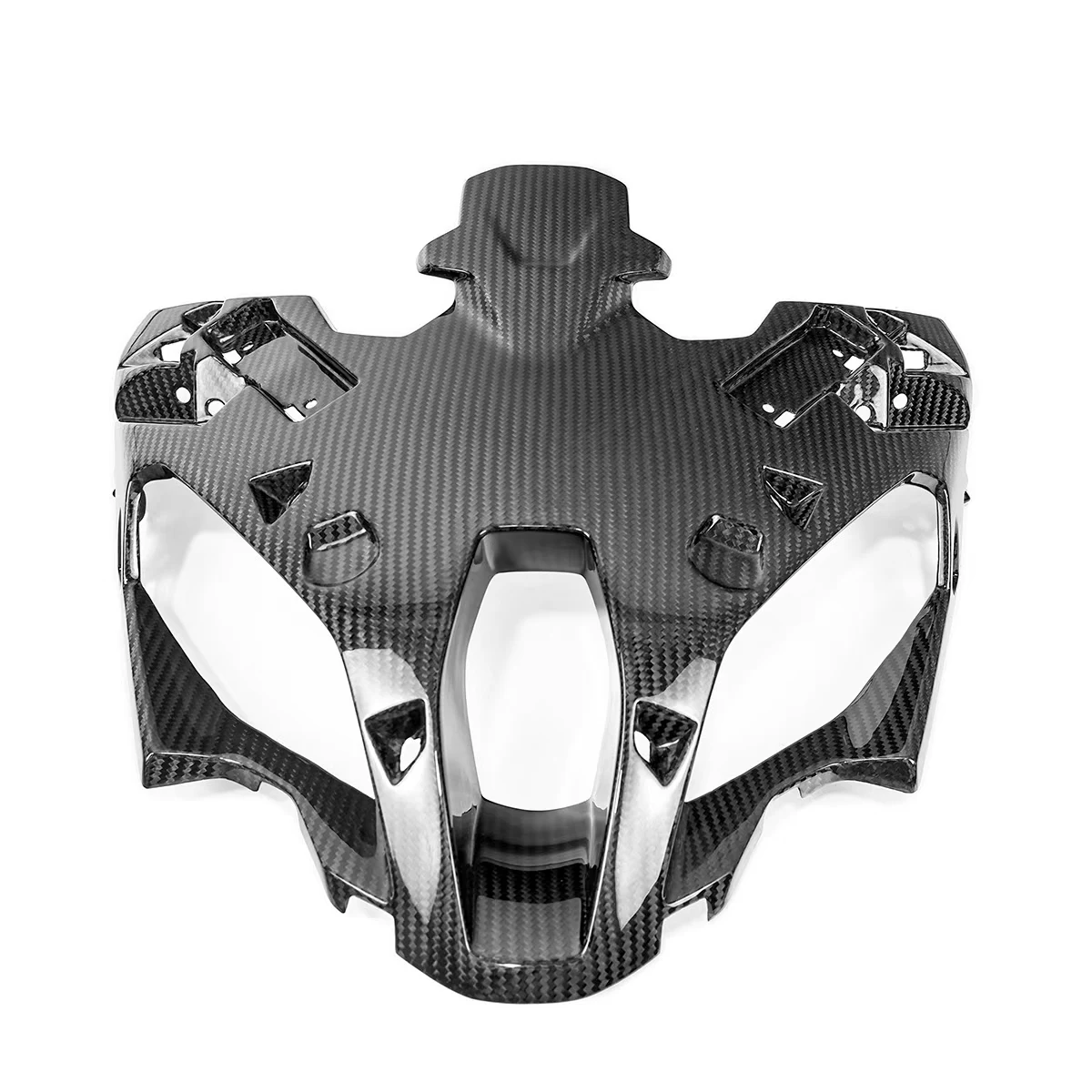 Motorcycle Accessories Front Lining Carbon Fiber 3K Twill Glossy Black Fit for BMW S1000xr Models